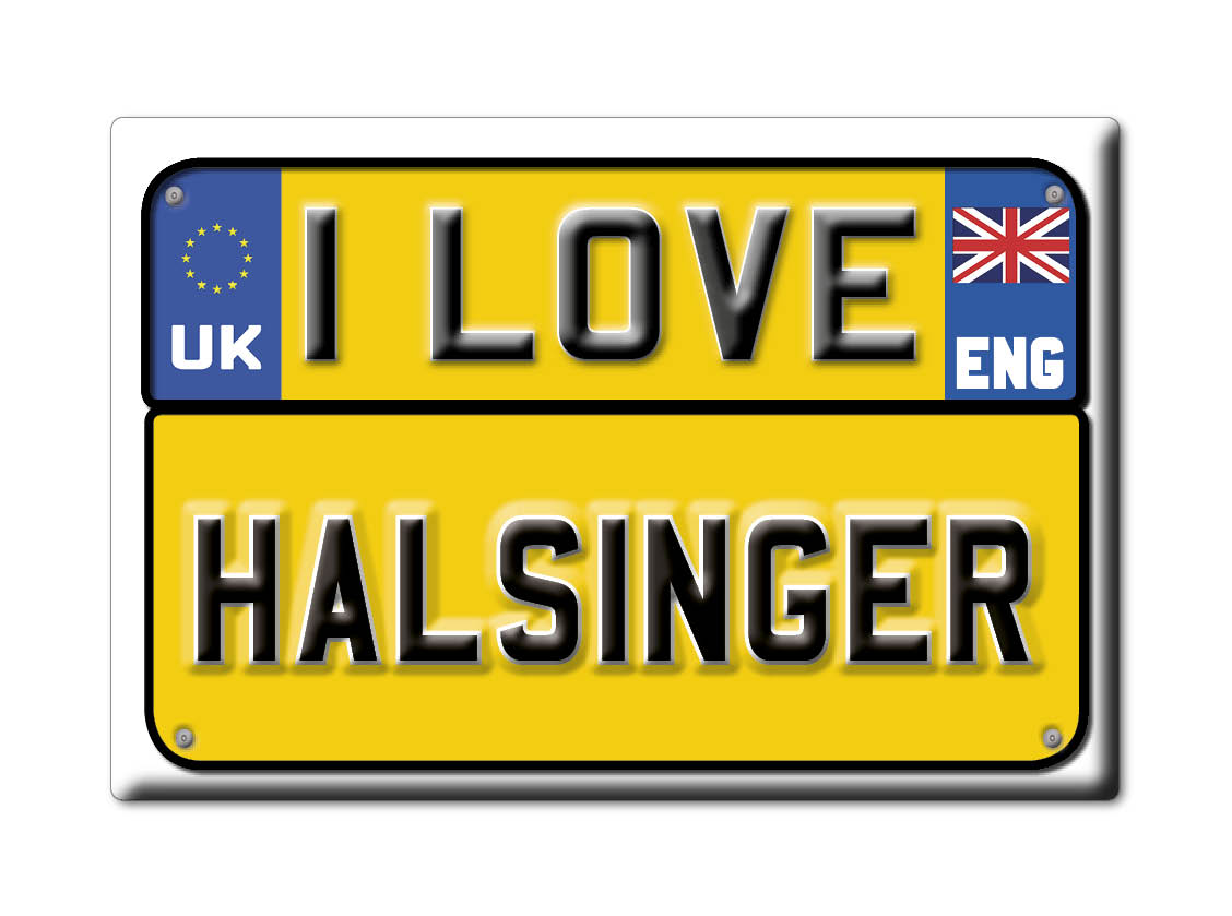 Halsinger, Devon, England - Fridge Magnet I Love Souvenir Uk Gift Idea - Picture 9 of 14