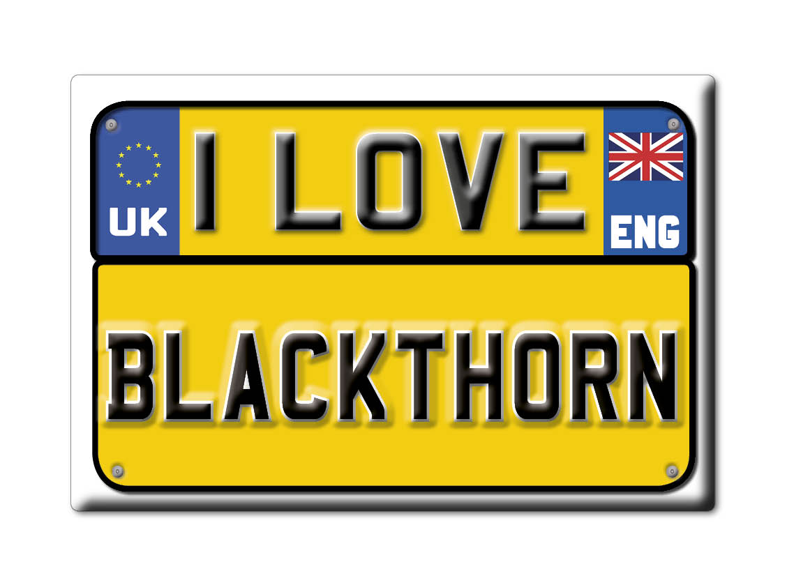 Blackthorn, Oxfordshire, England - Fridge Magnet I Love Souvenir Uk Gift Idea - Picture 9 of 14