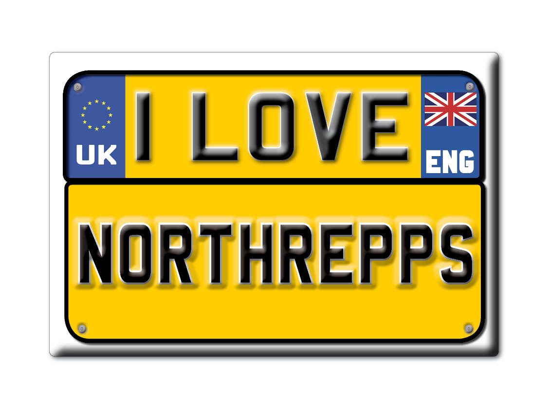 Northrepps, Norfolk, England - Fridge Magnet I Love Souvenir Uk Gift Idea - Picture 9 of 14