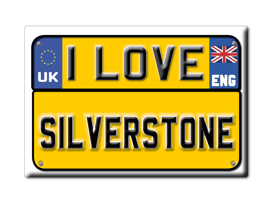 Silverstone, Northamptonshire, England - Fridge Magnet I Love Souvenir Uk - Bild 9 von 14