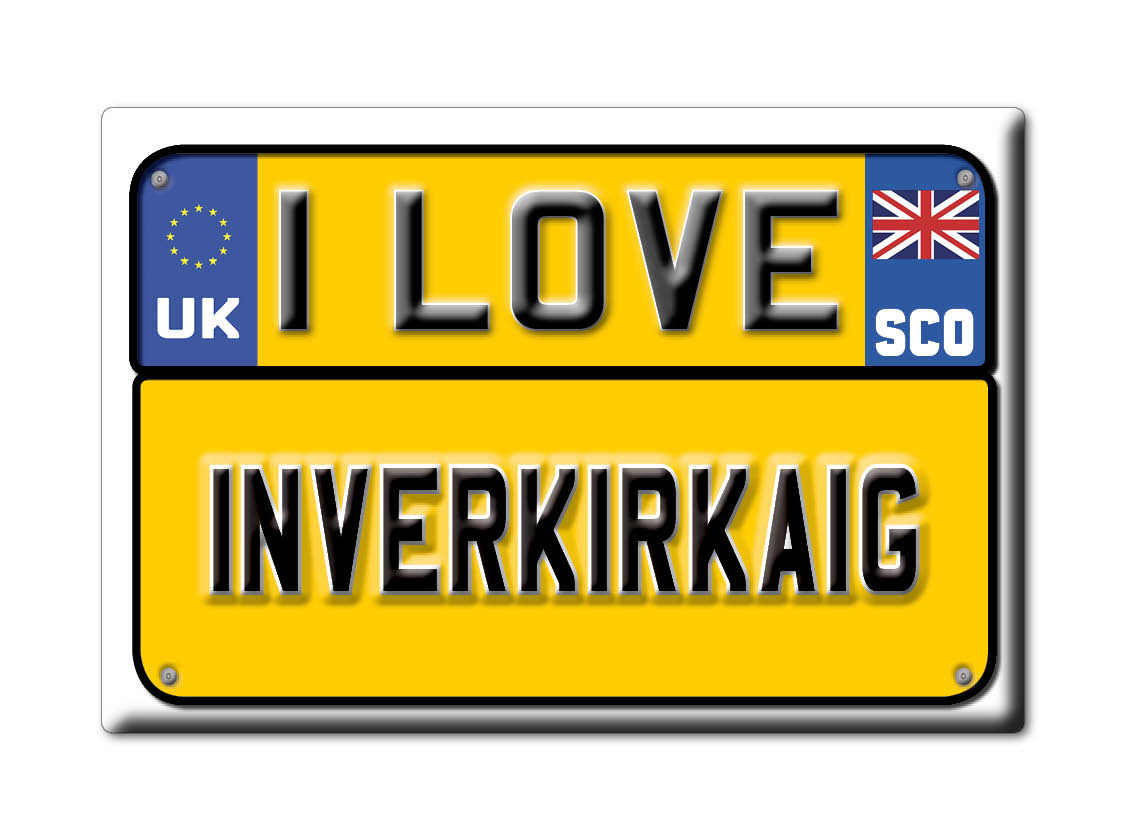 Inverkirkaig, Highland, Scotland - Magnes na lodówkę I Love Pamiątka Wielka Brytania Pomysł na prezent - Zdjęcie 9 z 14