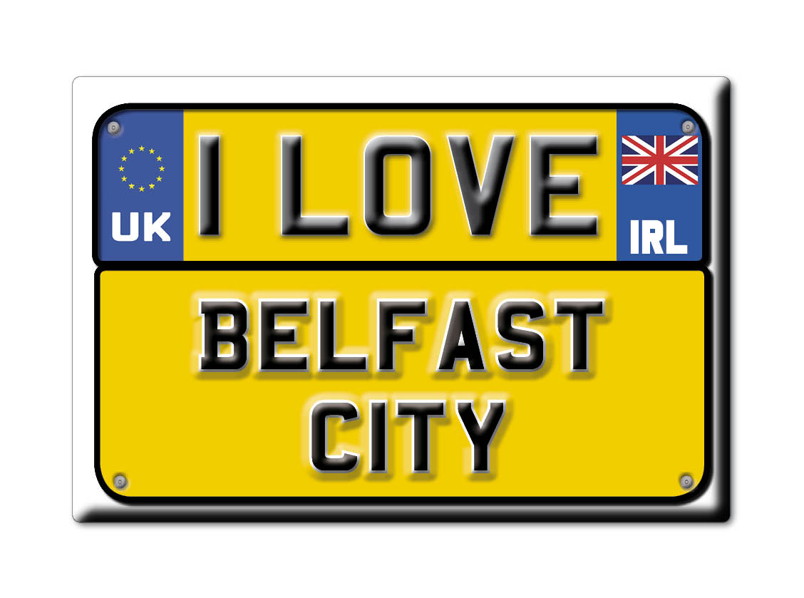 Belfast City, County Antrim, Northern Ireland - Fridge Magnet - Picture 9 of 14
