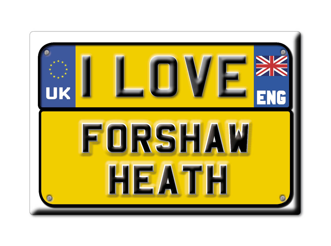 Forshaw Heath, Warwickshire, England - Fridge Magnet I Love Souvenir Uk Gift - Picture 9 of 14