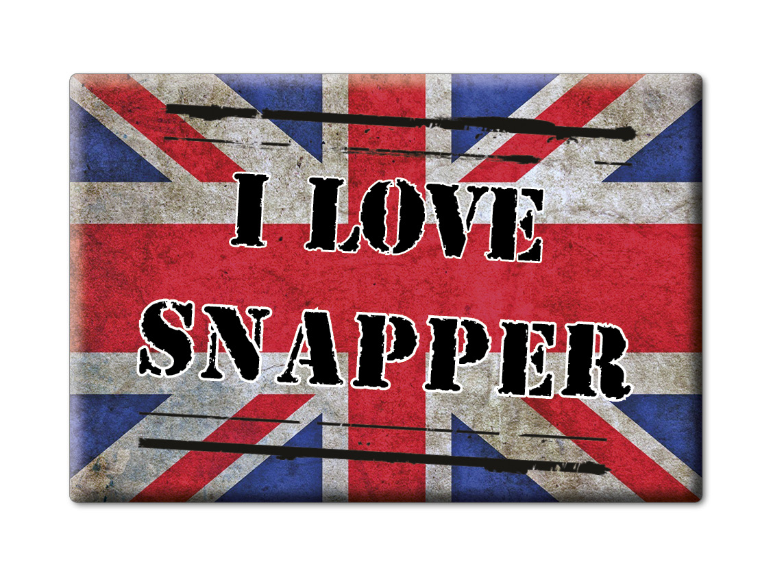 Snapper, Devon, England - Fridge Magnet I Love Souvenir Uk Gift Idea - Picture 10 of 14