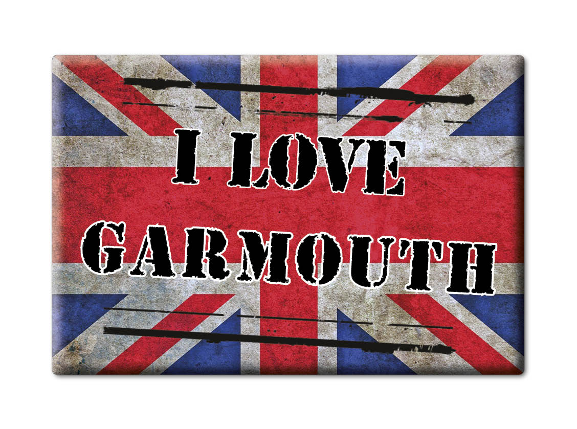 Garmouth, Moray, Escocia - Imán de nevera I Love Souvenir Reino Unido Idea de regalo - Imagen 10 de 14