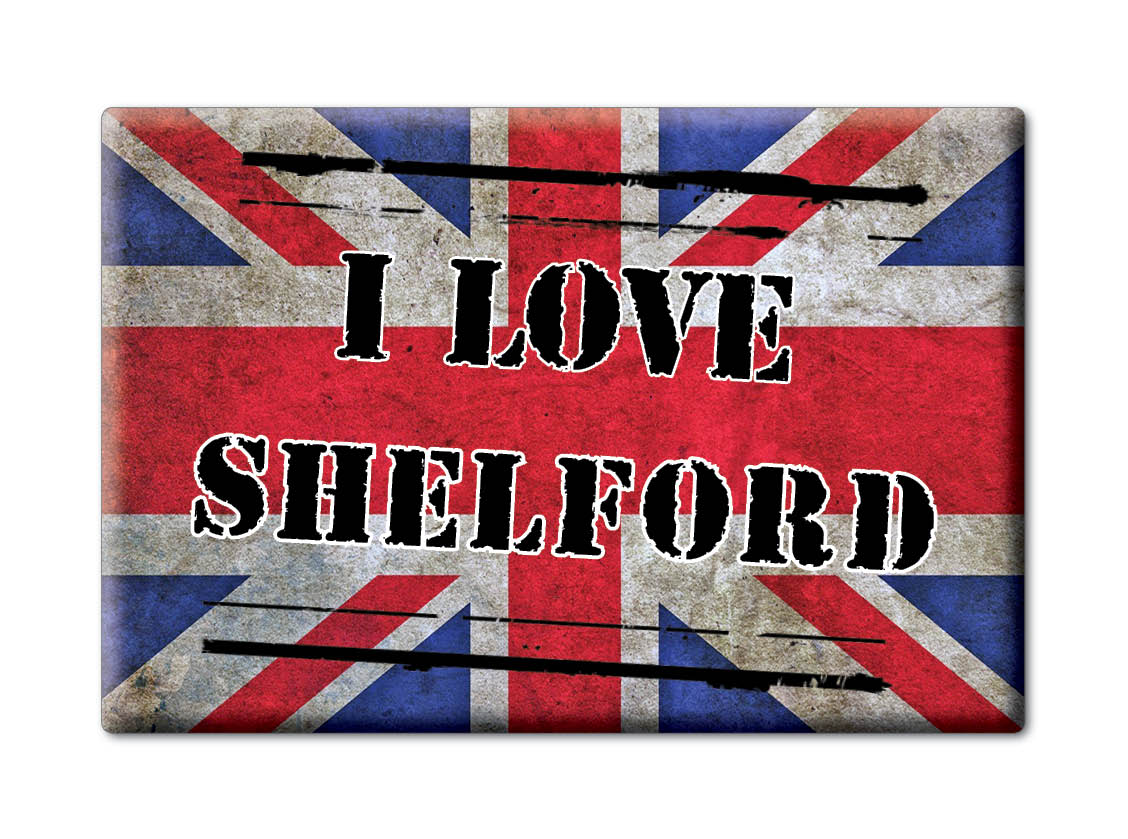 Shelford, Nottinghamshire, England - Fridge Magnet I Love Souvenir Uk Gift - Picture 10 of 14