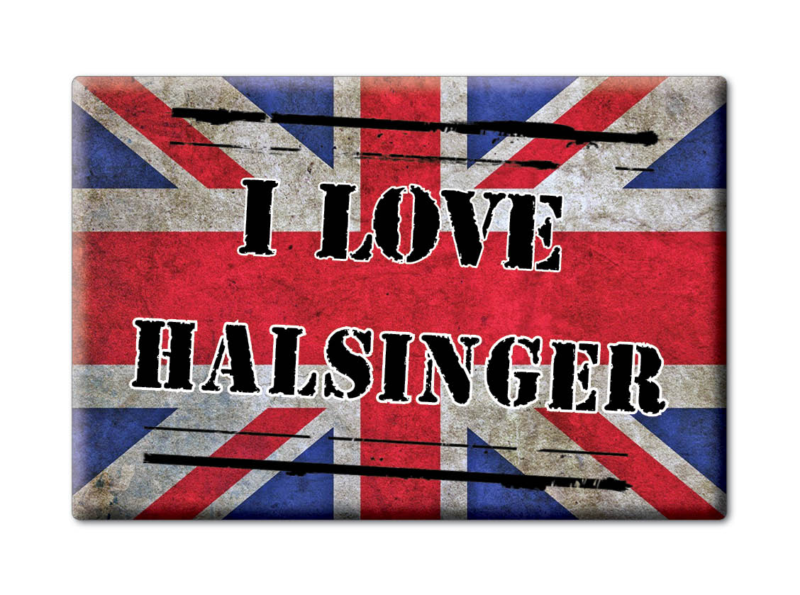 Halsinger, Devon, England - Fridge Magnet I Love Souvenir Uk Gift Idea - Picture 10 of 14