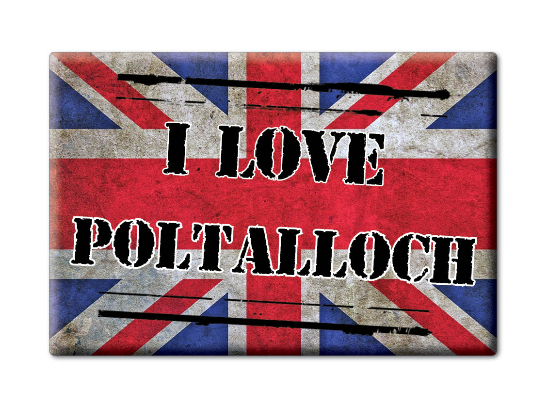 Poltalloch, Argyll And Bute, Scotland - Fridge Magnet I Love Souvenir Uk - Picture 10 of 14