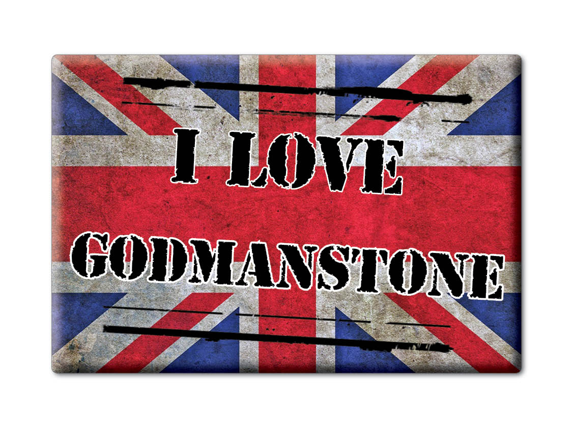 Godmanstone, Dorset, Inglaterra - Imán de nevera I Love Souvenir Reino Unido Idea de regalo - Imagen 10 de 14