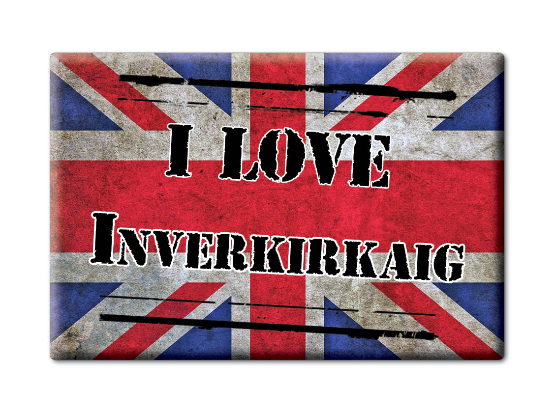 Inverkirkaig, Highland, Scotland - Magnes na lodówkę I Love Pamiątka Wielka Brytania Pomysł na prezent - Zdjęcie 10 z 14