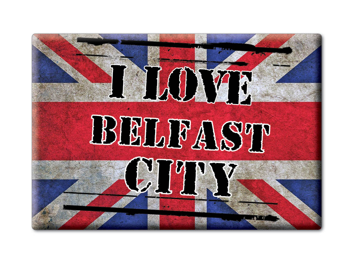 Belfast City, County Antrim, Northern Ireland - Fridge Magnet - Picture 10 of 14