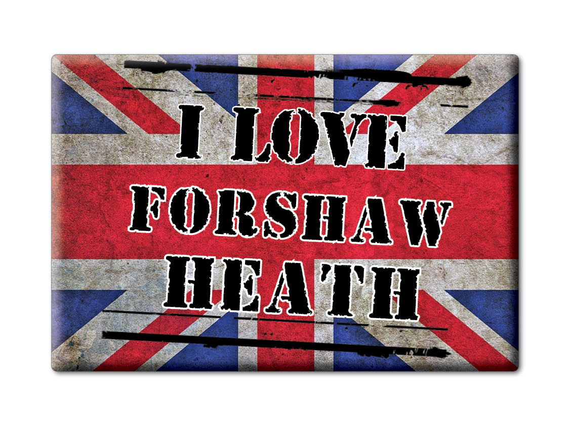 Forshaw Heath, Warwickshire, England - Fridge Magnet I Love Souvenir Uk Gift - Picture 10 of 14