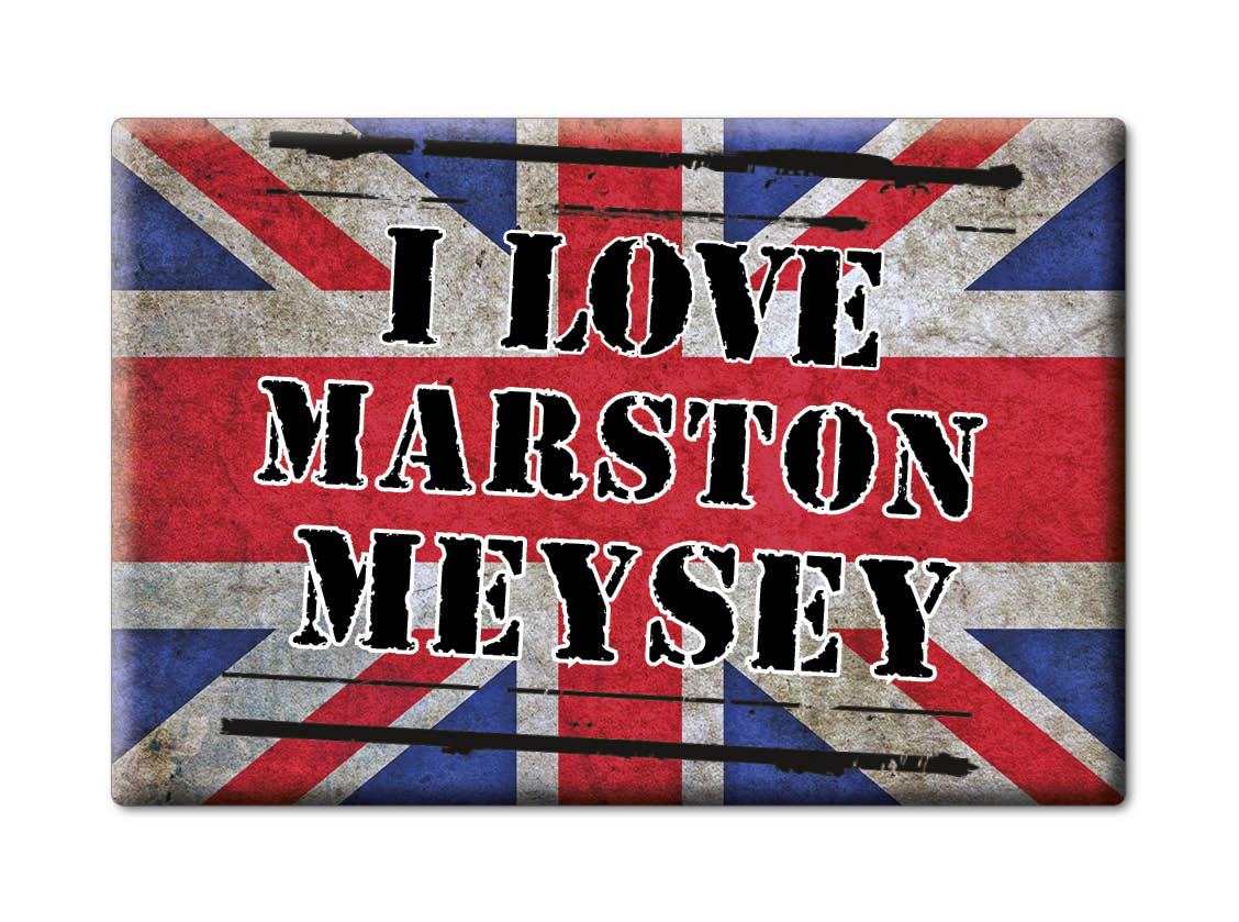 Marston Meysey, Gloucestershire, England - Fridge Magnet I Love Souvenir Uk - Picture 9 of 13