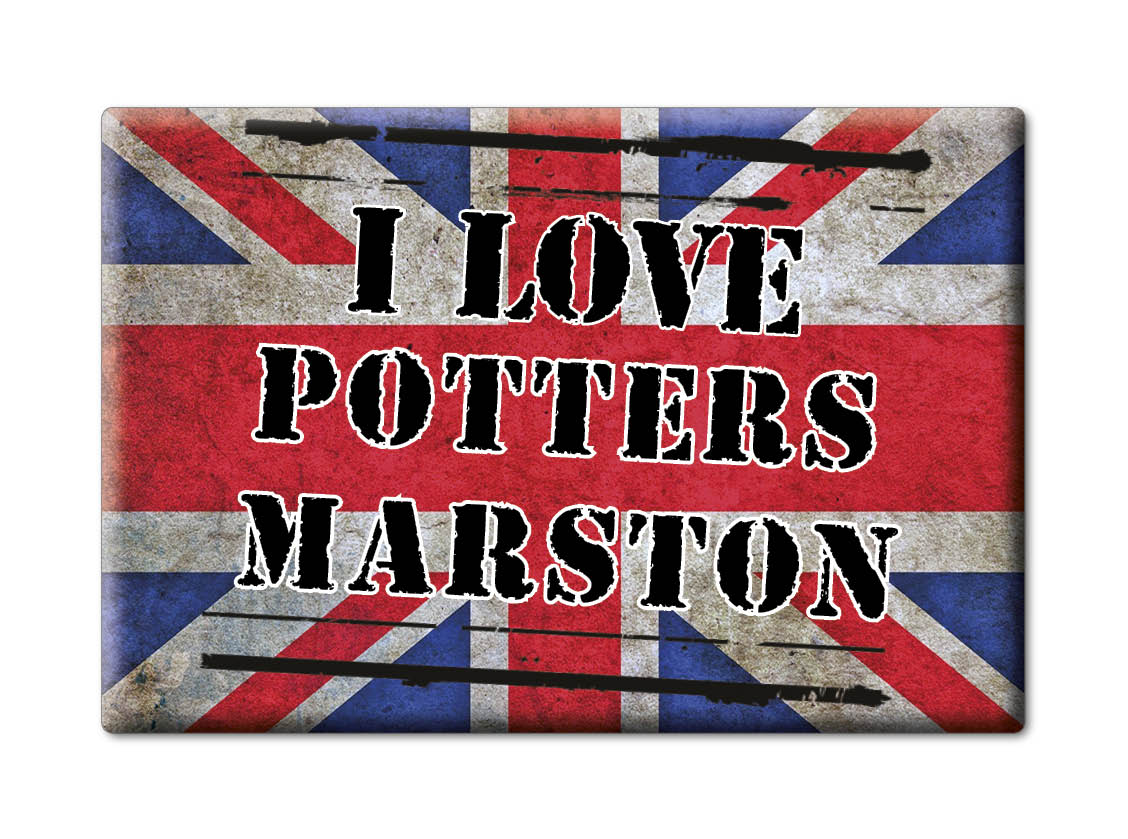Potters Marston, Leicestershire, Anglia - Magnes na lodówkę I Love Pamiątka Wielka Brytania - Zdjęcie 9 z 13