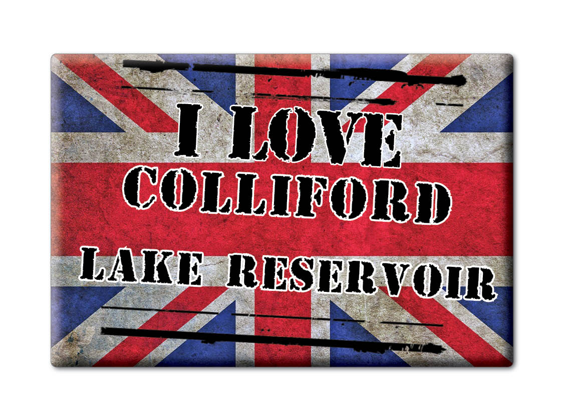 Colliford Lake Reservoir, Cornwall, England - Fridge Magnet I Love Uk - Picture 9 of 13