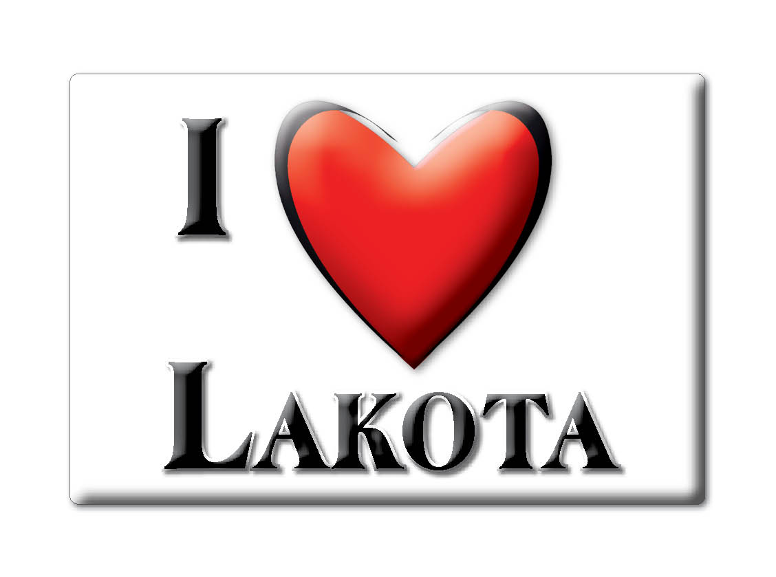 Lakota, Kossuth County, Iowa - Magnes na lodówkę I Love Pamiątka Usa Pomysł na prezent - Zdjęcie 5 z 10