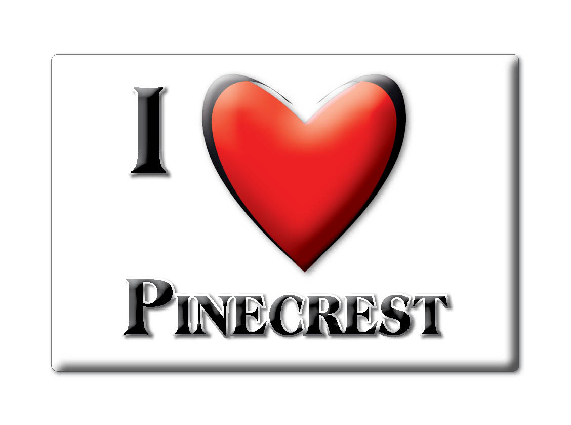 Pinecrest, Tuolumne County, California - Fridge Magnet I Love Souvenir Usa - Foto 5 di 10