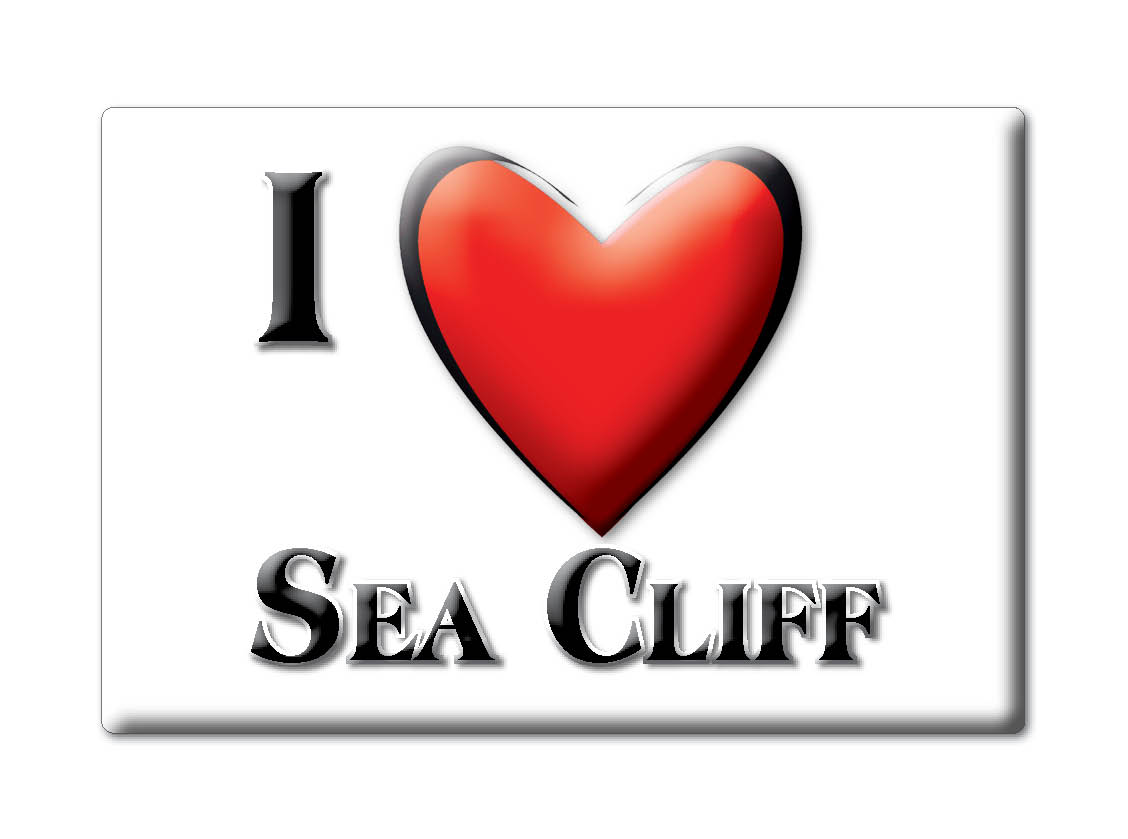 Sea Cliff, Nassau County, New York - Fridge Magnet I Love Souvenir Usa Gift - Bild 5 von 10