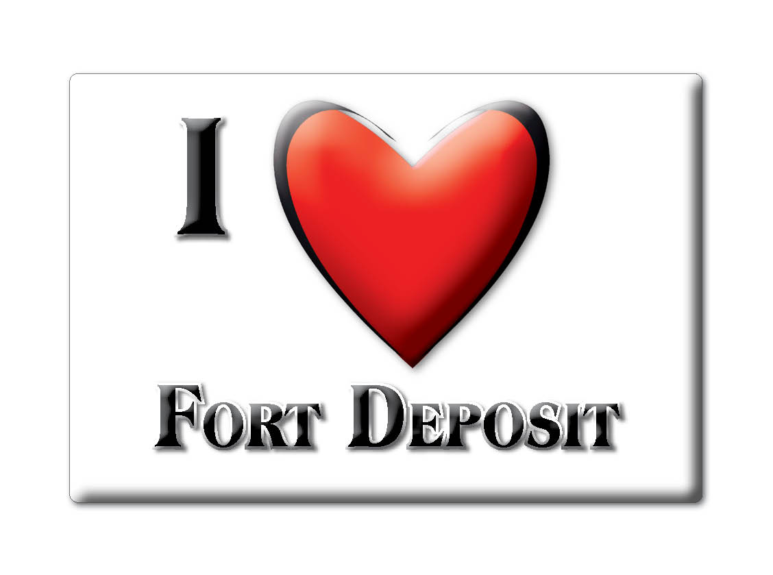 Fort Deposit, Lowndes County, Alabama - Fridge Magnet I Love Souvenir Usa - Picture 5 of 10