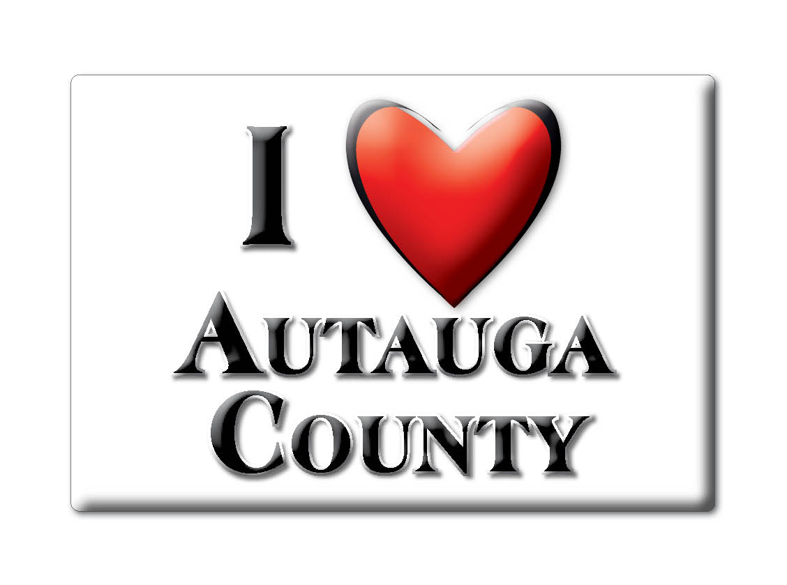 Autauga County - Imán de nevera I Love Souvenir Idea de regalo de Estados Unidos - Imagen 5 de 10