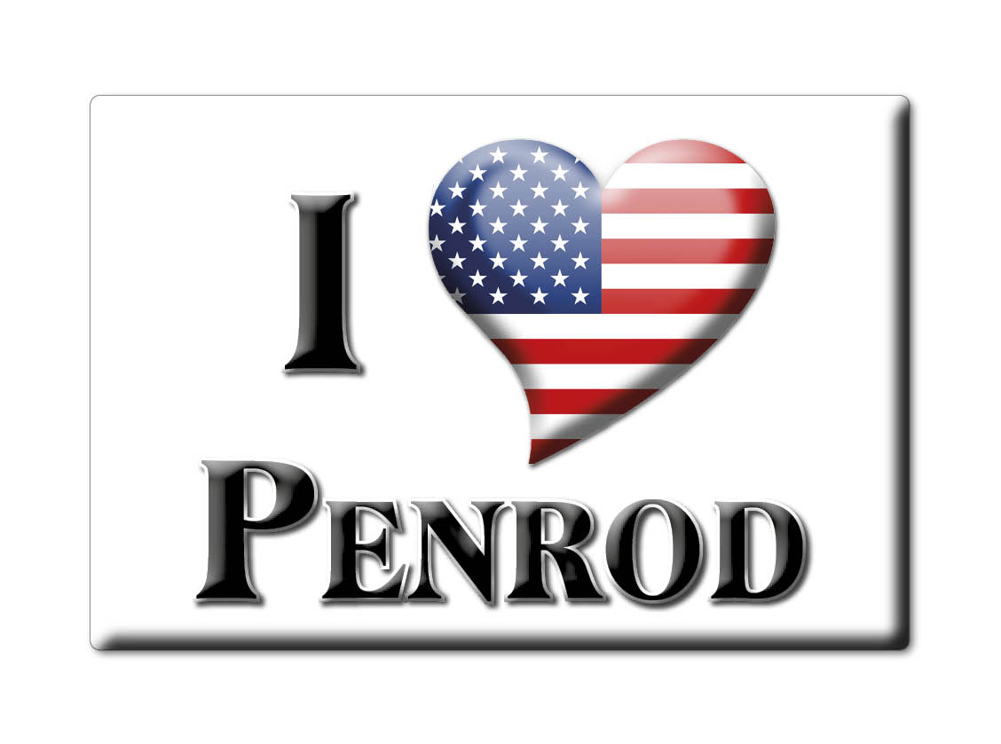 Penrod, Mühlenberg County, Kentucky - Kühlschrankmagnet I Love Souvenir USA Geschenk - Bild 6 von 10
