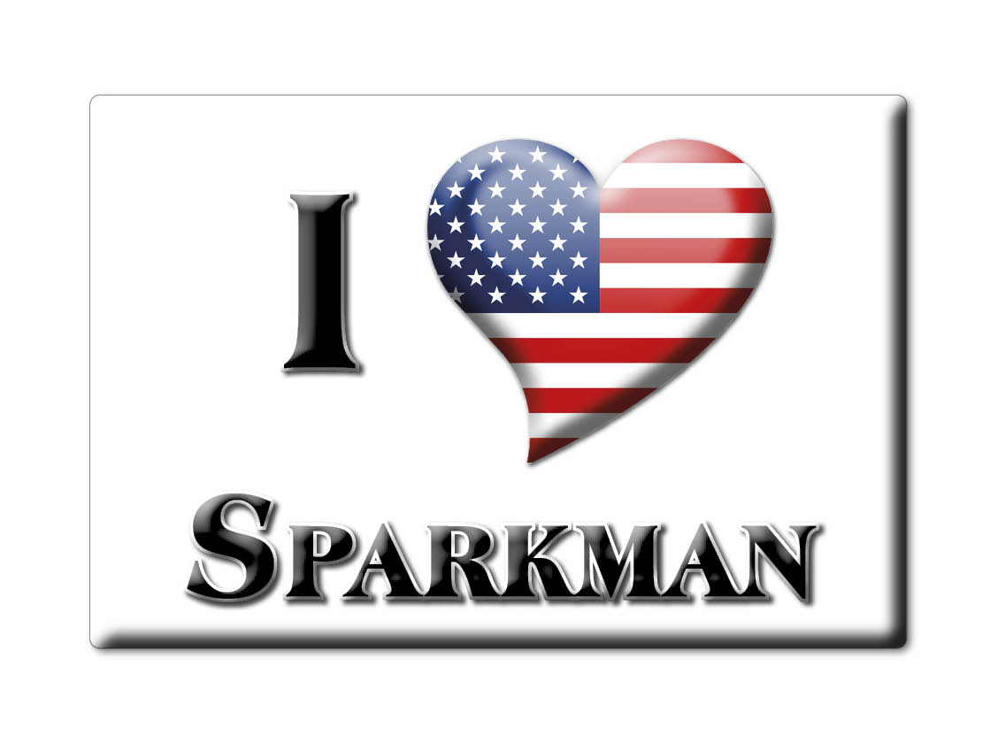 Sparkman, Condado de Dallas, Arkansas - Imán de nevera I Love Souvenir Regalo de Estados Unidos - Imagen 6 de 10