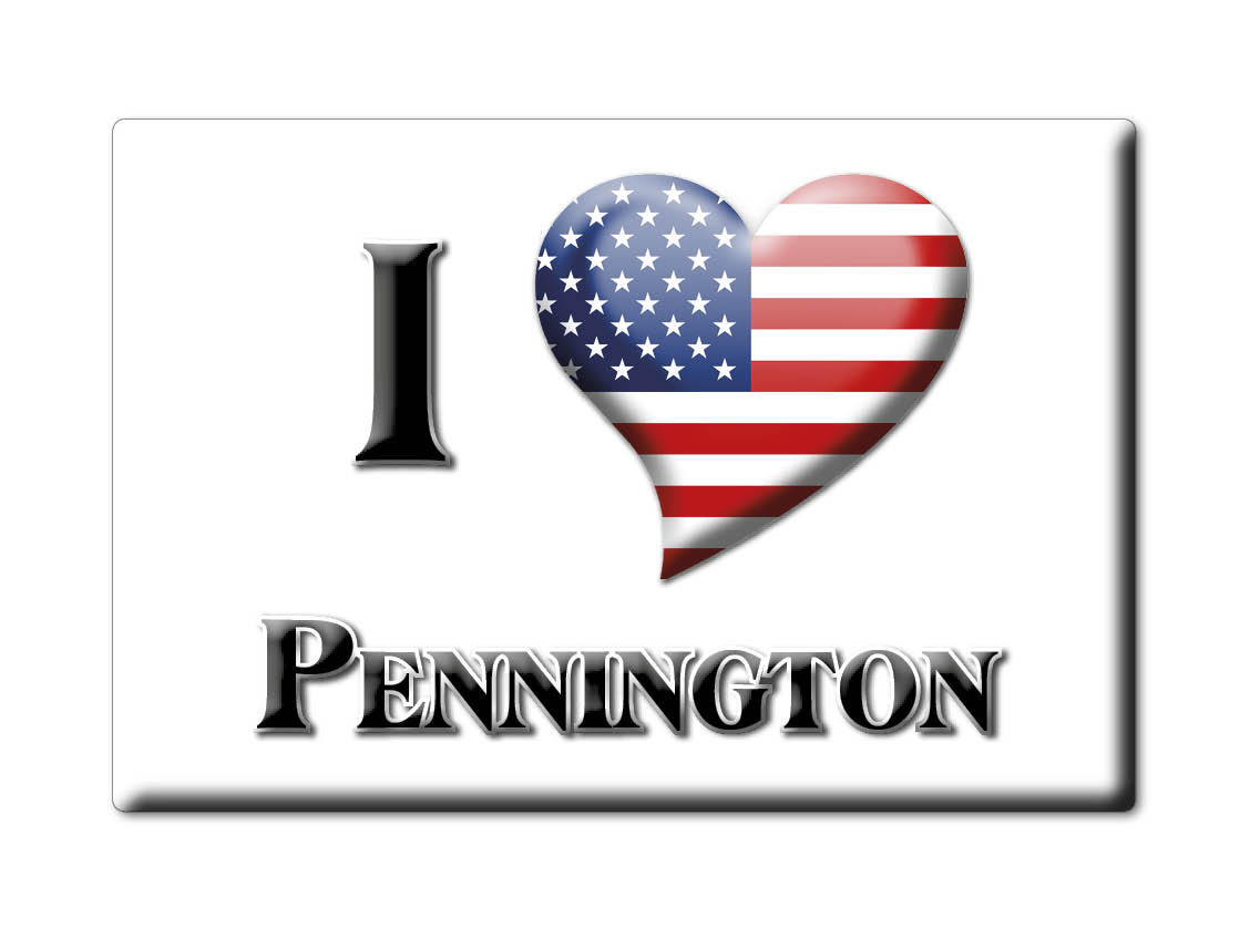 Pennington, Choctaw County, Alabama - Fridge Magnet I Love Souvenir Usa Gift - Picture 6 of 10