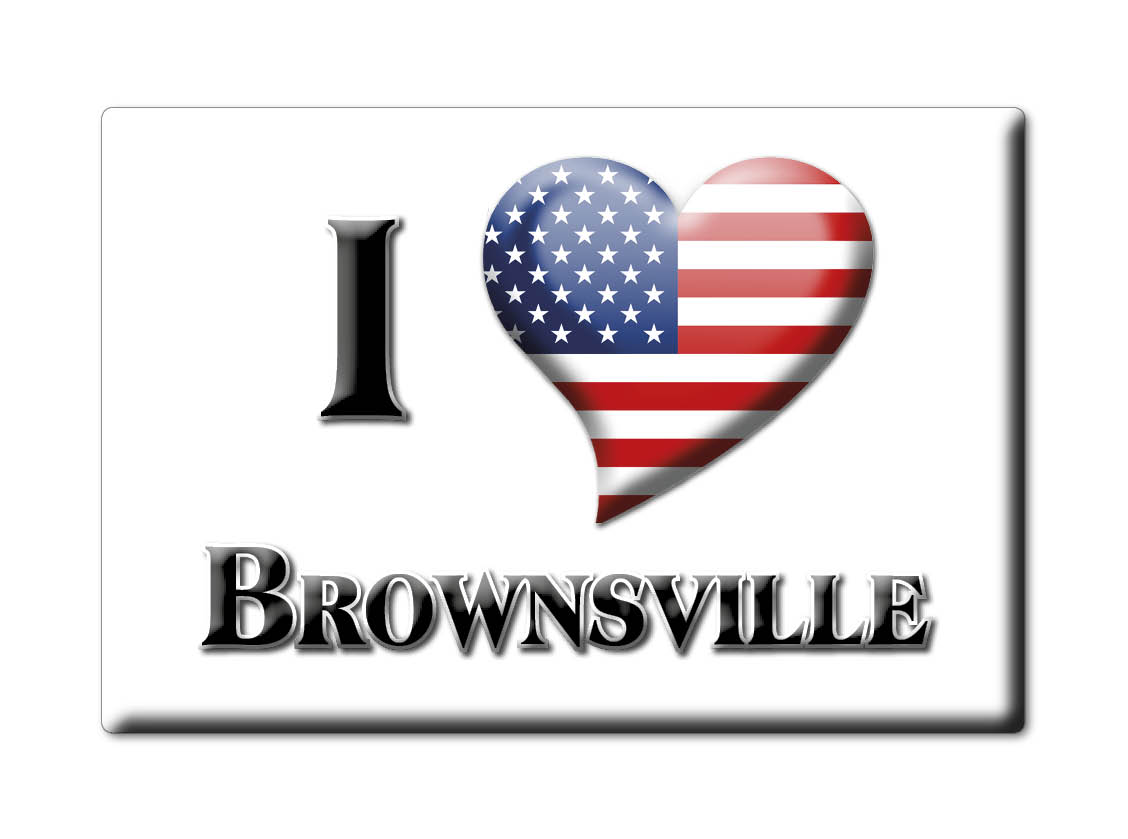 Brownsville, Yuba County, Kalifornien - Kühlschrankmagnet I Love Souvenir USA - Bild 6 von 10