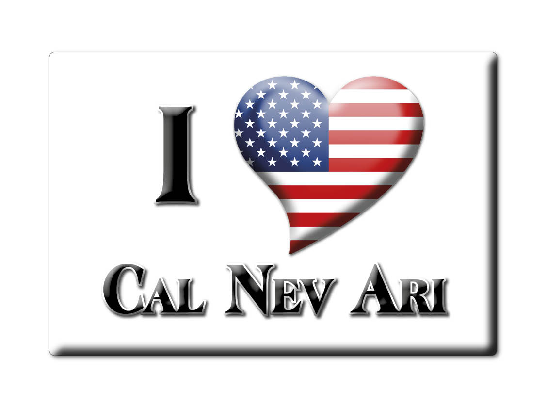 Cal Nev Ari, Clark County, Nevada - Magnes na lodówkę I Love Pamiątka Stany Zjednoczone Pomysł na prezent - Zdjęcie 6 z 10