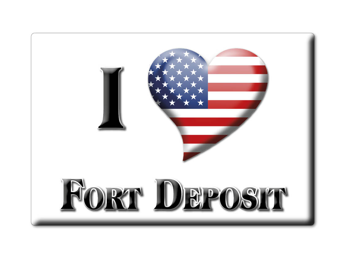 Fort Deposit, Lowndes County, Alabama - Fridge Magnet I Love Souvenir Usa - Picture 6 of 10