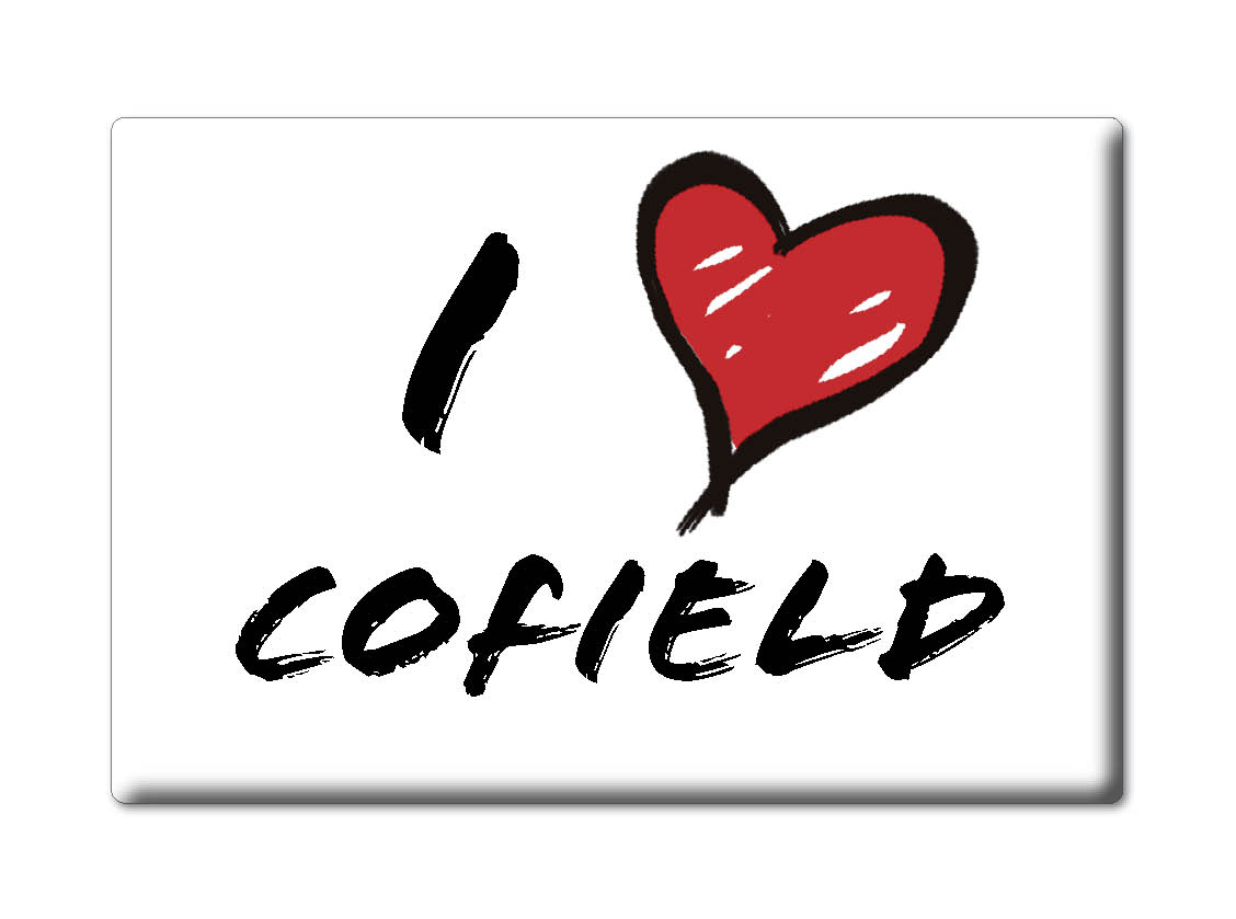 Cofield, Condado de Hertford, Carolina del Norte - Imán de nevera I Love Usa - Imagen 7 de 10