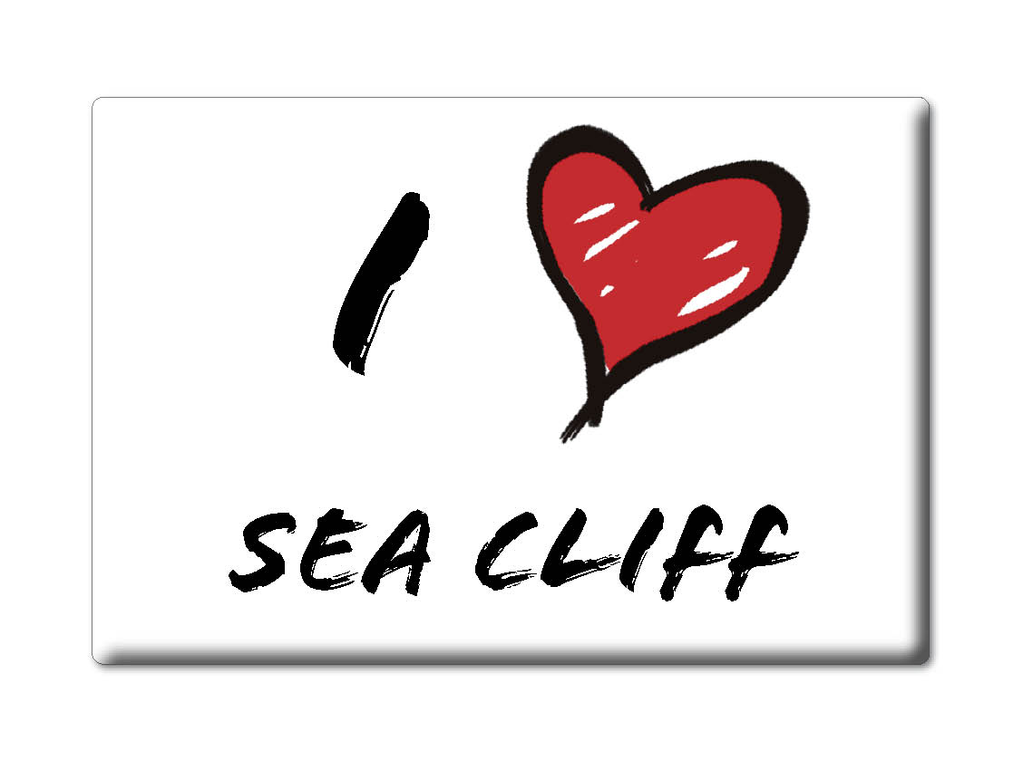 Sea Cliff, Nassau County, New York - Fridge Magnet I Love Souvenir Usa Gift - Bild 7 von 10