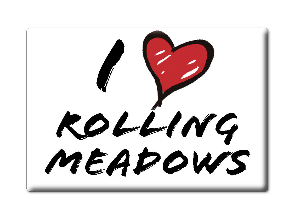 Rolling Meadows, Cook County, Illinois - Fridge Magnet I Love Souvenir Usa - Bild 7 von 10