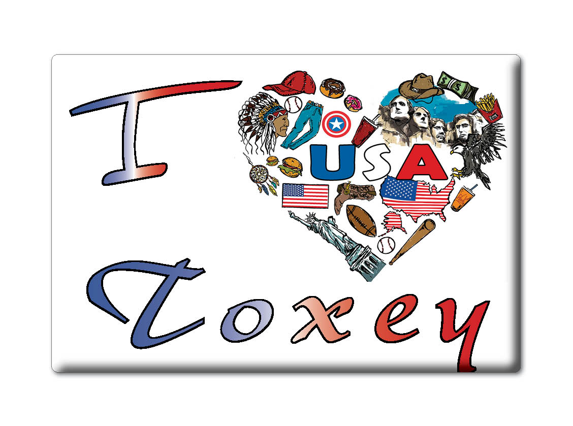 Toxey, Choctaw County, Alabama - Fridge Magnet I Love Souvenir Usa Gift Idea - Picture 8 of 10