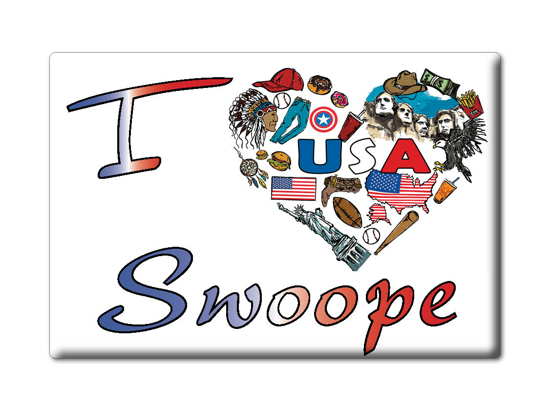 Swoope, Augusta County, Virginia - Fridge Magnet I Love Souvenir Usa Gift - Picture 8 of 10