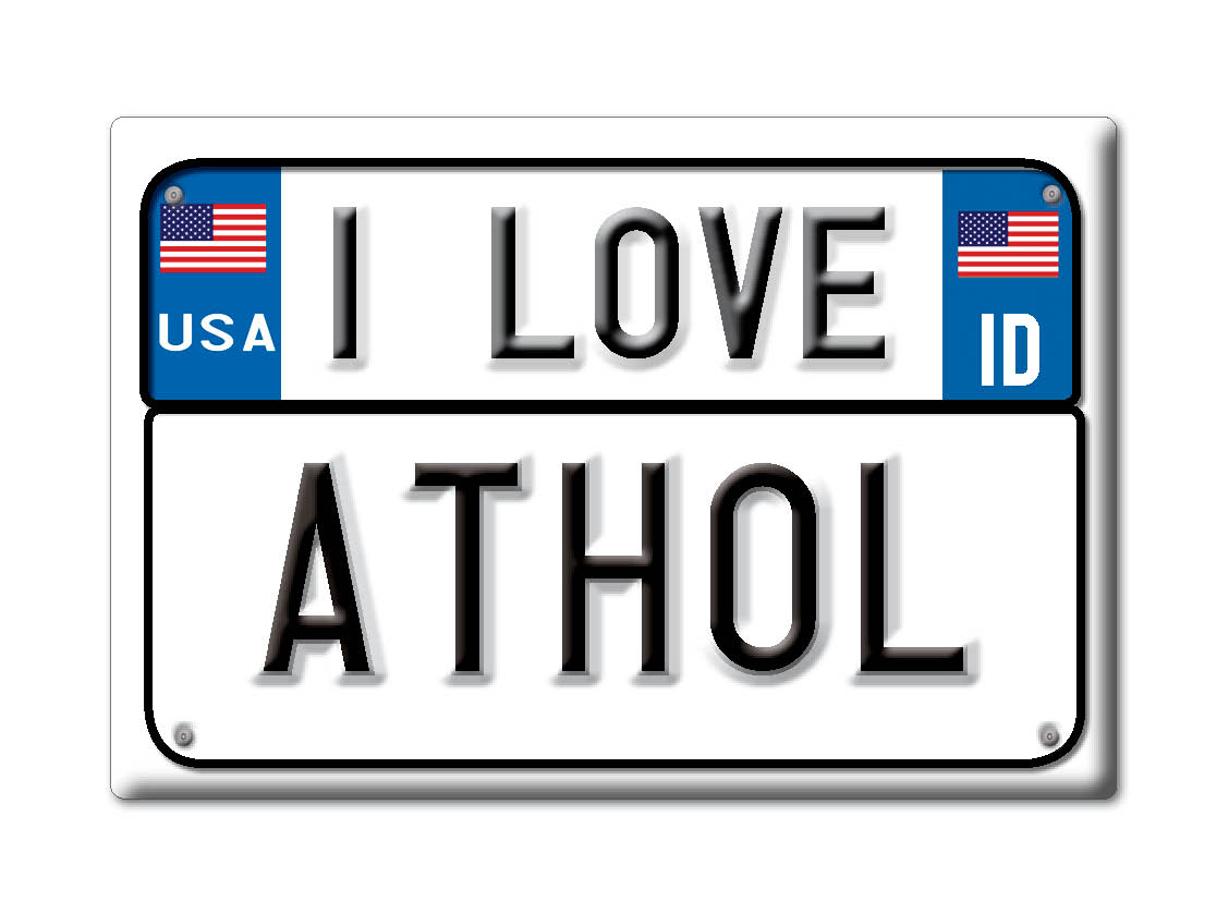 Athol, Kootenai County, Idaho - Fridge Magnet I Love Souvenir Usa Gift Idea - Picture 9 of 10