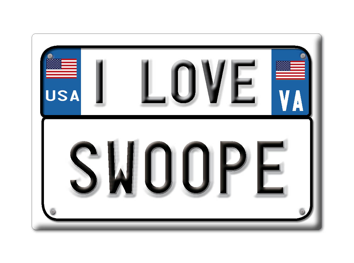 Swoope, Augusta County, Virginia - Fridge Magnet I Love Souvenir Usa Gift - Picture 9 of 10