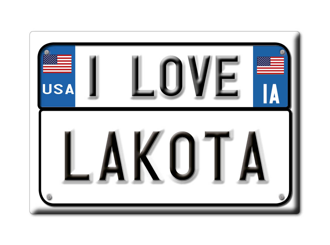 Lakota, Kossuth County, Iowa - Magnes na lodówkę I Love Pamiątka Usa Pomysł na prezent - Zdjęcie 9 z 10