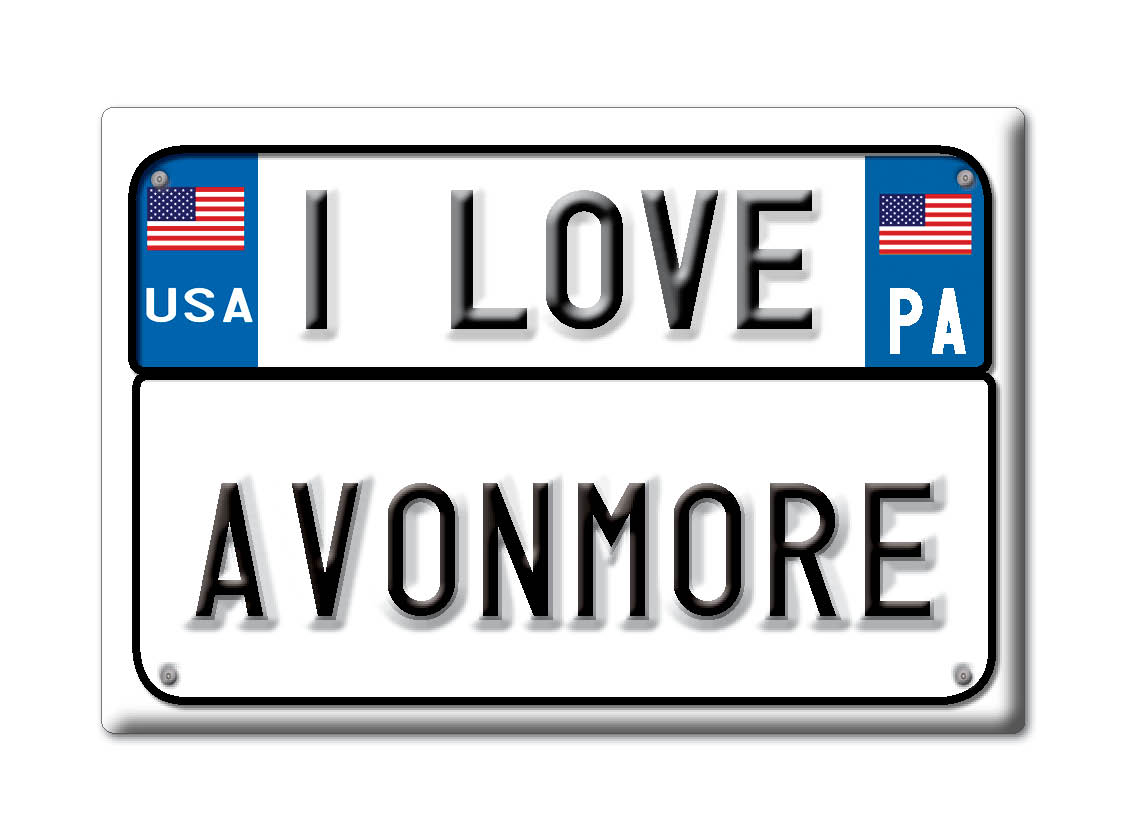 Avonmore, Westmoreland County, Pennsylvania - Imán de nevera I Love Usa - Imagen 9 de 10
