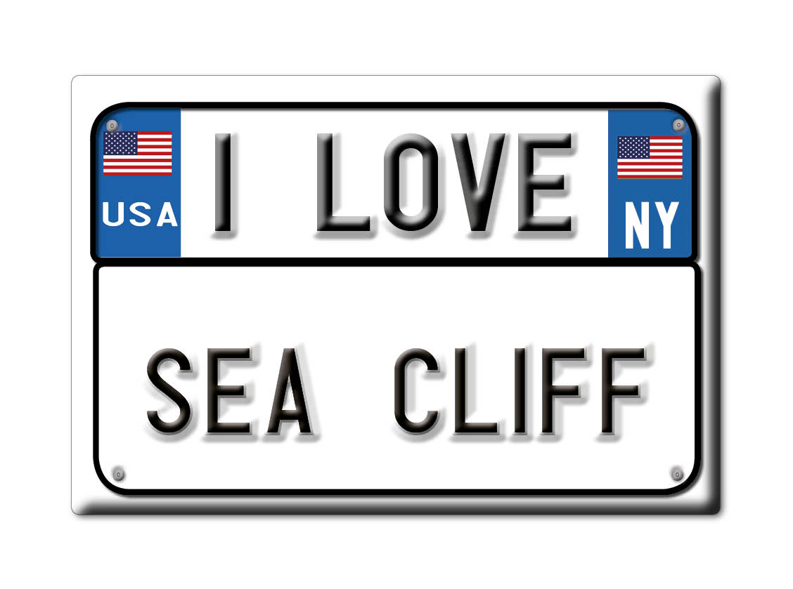 Sea Cliff, Nassau County, New York - Fridge Magnet I Love Souvenir Usa Gift - Bild 9 von 10