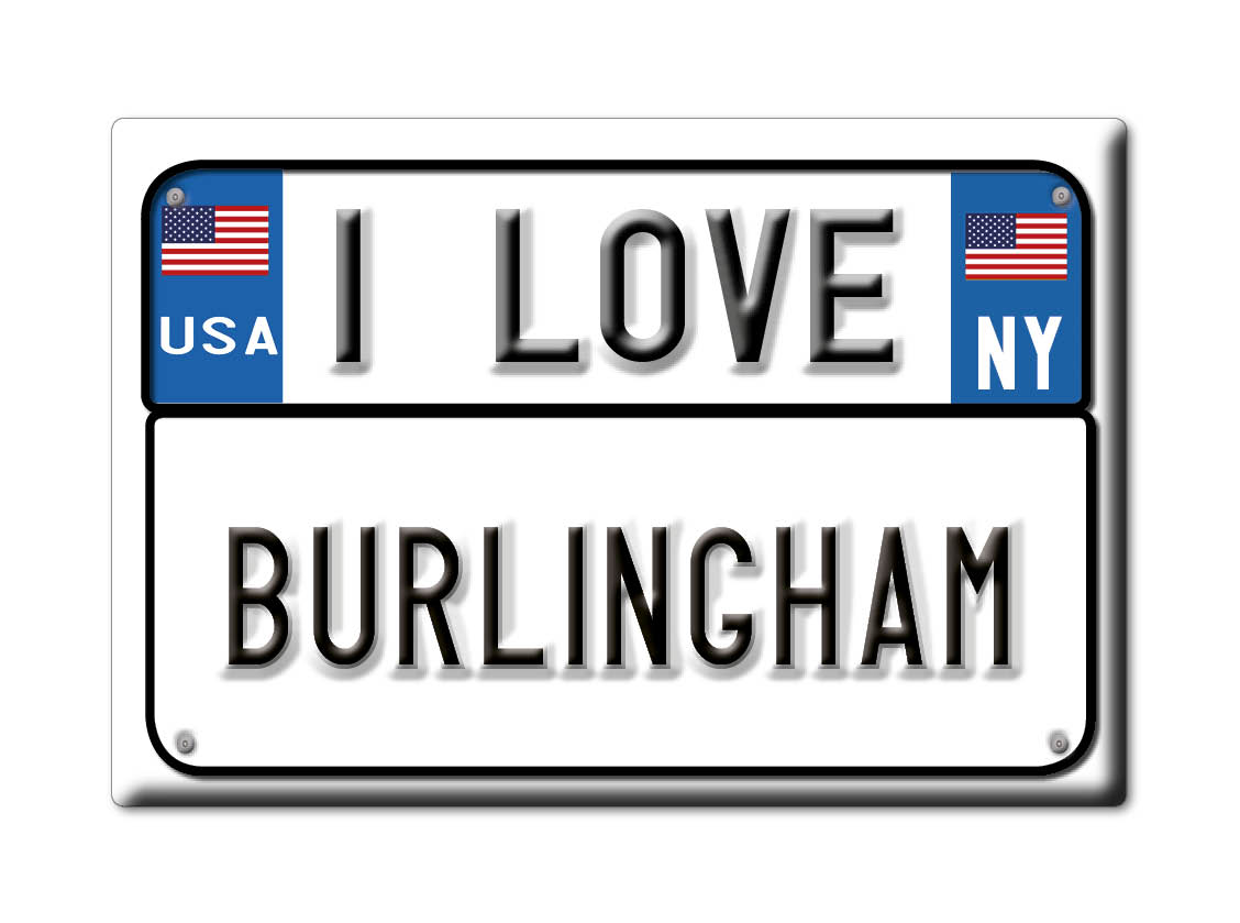 Burlingham, Sullivan County, New York - Fridge Magnet I Love Souvenir Usa - Picture 9 of 10