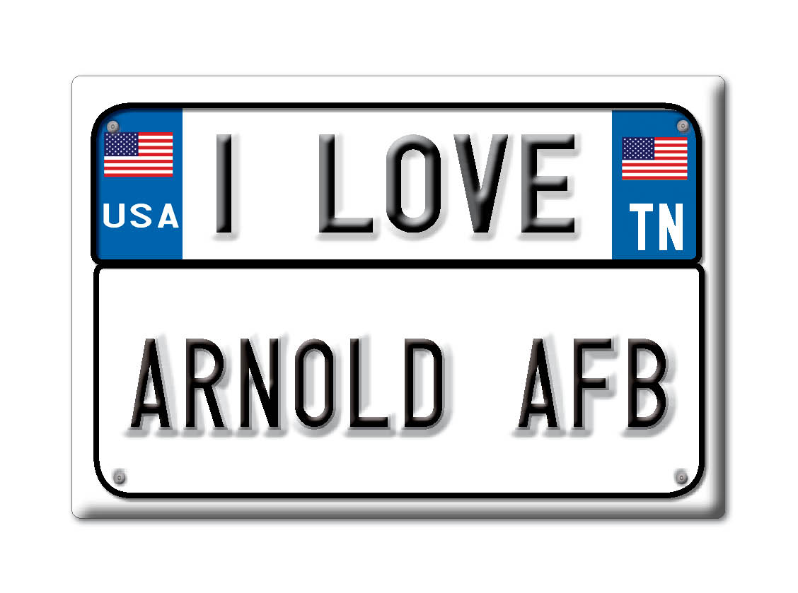 Arnold Afb, Coffee County, Tennessee - Fridge Magnet I Love Souvenir Usa - Picture 9 of 10