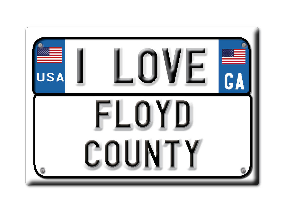 Floyd County - Fridge Magnet I Love Souvenir Usa Gift Idea - Picture 9 of 10
