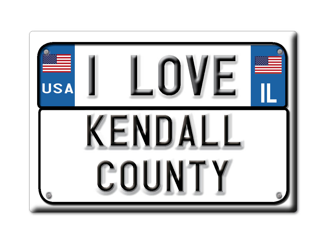 Kendall County - Fridge Magnet I Love Souvenir Usa Gift Idea - Bild 9 von 10