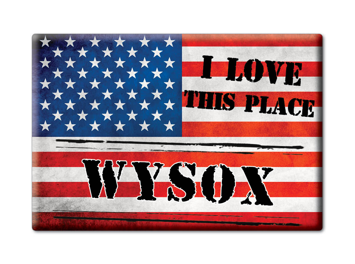 Wysox, Bradford County, Pennsylvania - Fridge Magnet I Love Souvenir Usa - Foto 10 di 10