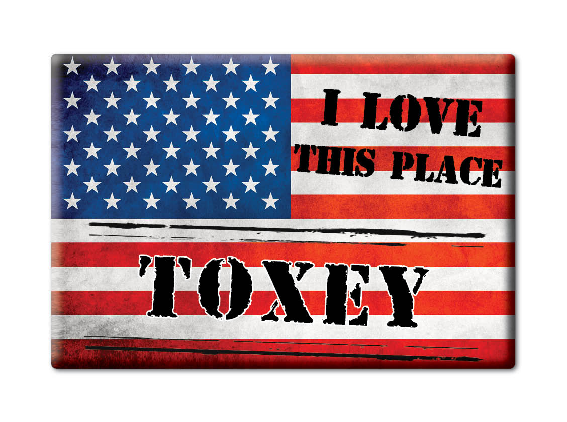 Toxey, Choctaw County, Alabama - Fridge Magnet I Love Souvenir Usa Gift Idea - Picture 10 of 10