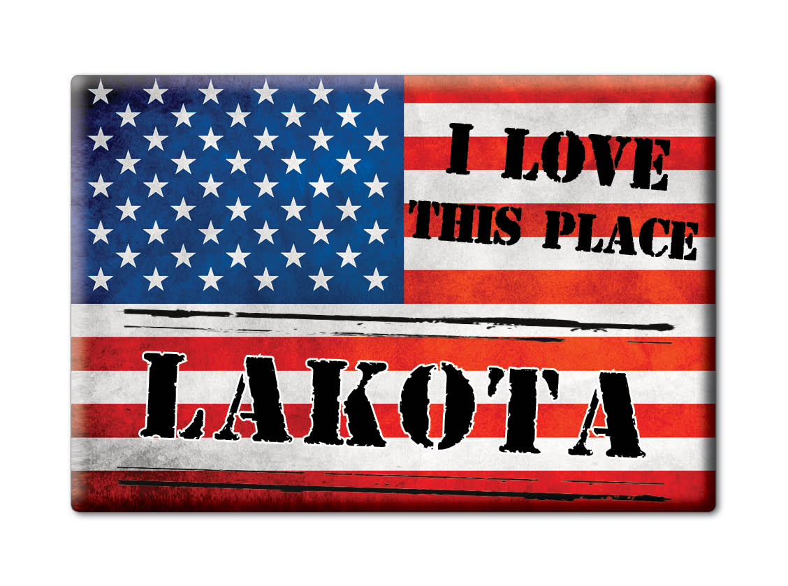 Lakota, Kossuth County, Iowa - Magnes na lodówkę I Love Pamiątka Usa Pomysł na prezent - Zdjęcie 10 z 10