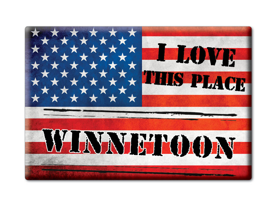 Winnetoon, Knox County, Nebraska - Kühlschrankmagnet I Love Souvenir USA Geschenk - Bild 10 von 10