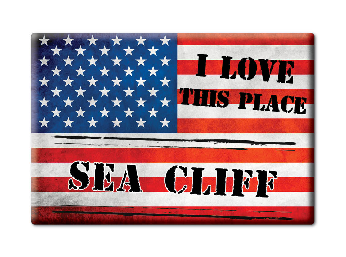 Sea Cliff, Nassau County, New York - Fridge Magnet I Love Souvenir Usa Gift - Bild 10 von 10