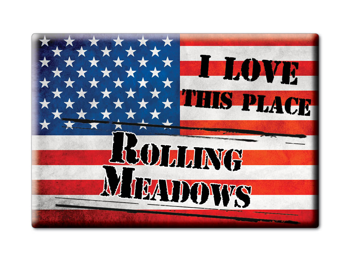 Rolling Meadows, Cook County, Illinois - Fridge Magnet I Love Souvenir Usa - Bild 10 von 10